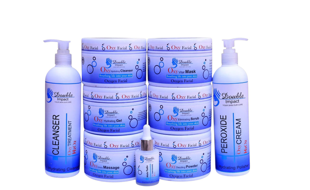 *Double Impact Anti-Ageing Facial Kit - 8 Piece Set*