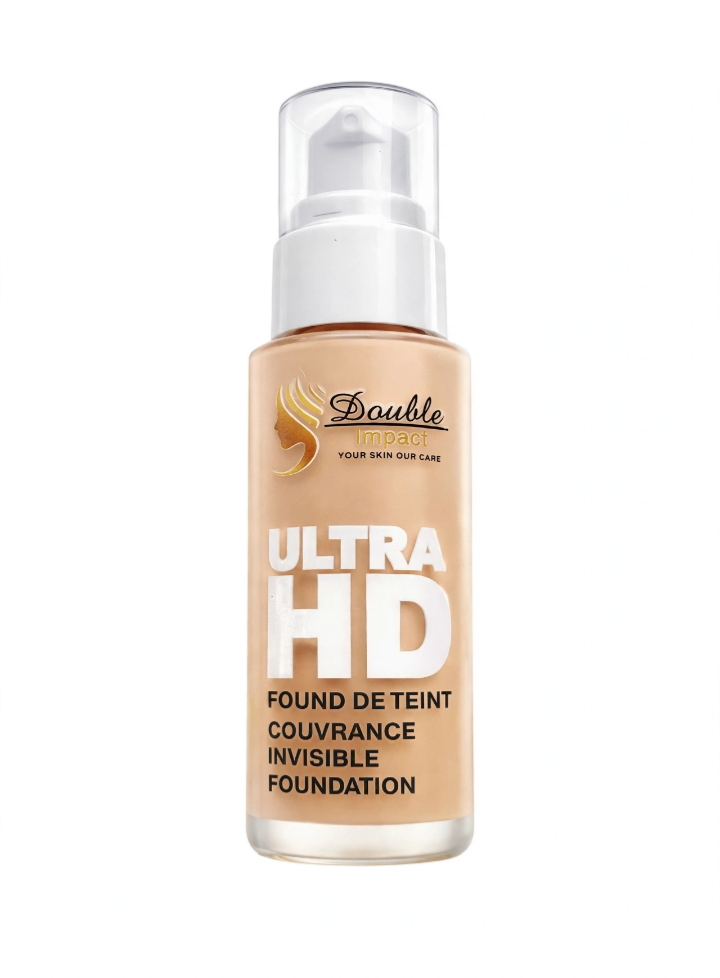 *Double Impact Ultra HD Invisible Coverage Foundation*
