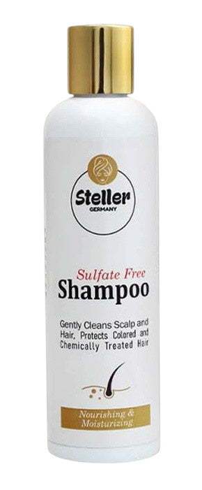 *Steller Germany Sulfate Free Shampoo - Nourishing & Moisturizing For Colored & Chemically Treated Hair*