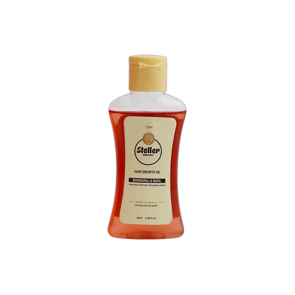 Steller Germany Hair Growth Oil (Bhringraj & Basil) - 60ml